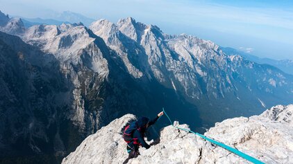 Rock climbing Julian Alps - Slovenia