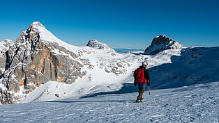 Triglav North Face Climb in winter